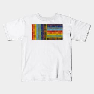 Collage Color Study Sketch Kids T-Shirt